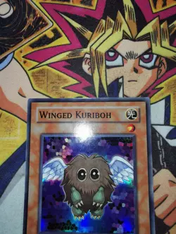 Winged Kuriboh tlm-en005 1st Edition (VLP) Super Rare Yu-Gi-Oh! - Image 2