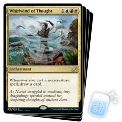 WHIRLWIND OF THOUGHT X4 Ikoria IKO Magic MTG MINT CARD - Image 1
