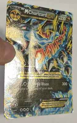 Pokemon TCG XY Flashfire M Charizard EX Ultra Rare Card 69/106 Damaged HP - Image 2