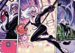 1 x Black Cat, Cunning Thief Art Card - Art Series: Marvel's Spider-Man - NM-Min - Image 1