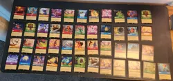 Disney Lorcana First Chapter Card Lot, 104 Cards With Foils - Image 2