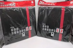 2 The Dex Binder 12 Holds 460 Cards Black Saffiano Exterior Red Velvet Interior - Image 1