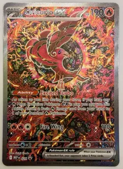 X1 Pokemon Card Black Star Promo Oricorio Ex 024 from Mega Charizard UPC English - Image 1