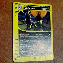 Umbreon 🐈‍⬛ - 41/147 - Pokemon Aquapolis Reverse Holo Rare Card LP Clean holo - Image 4