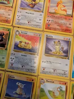 33 Pokemon Vintage Jungle Set Rare Non Holo 1998 Cards - Image 5