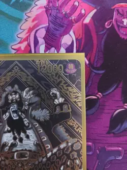 One Piece Card Game OP09-093 Marshall D Teach OP12 3rd Anni SP Gold English - Image 4