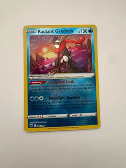 Radiant Greninja 046/189 Swsh10: Astral Radiance Holo Pokemon Card Sword Shield - Image 1