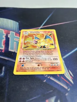 Pokemon Charizard 4/102 - Base Set 1999 - Holo Rare Card - WOTC - Image 4