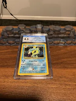 1999 Gyarados Base Set - Unlimited Holo 6/102 Pokemon Card CGC 8.5 NM/Mint+ - Image 1