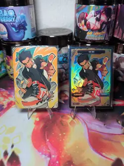 Secret Rare GG EZ Support Card And Boxtopper Naggz Awakened Worlds Vcards - Image 1