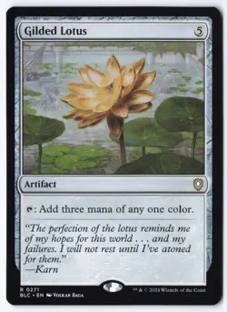 Gilded Lotus R Commander: Bloomburrow 271 NM - Image 1