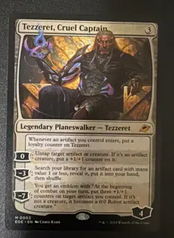 Tezzeret, Cruel Captain Edge of Eternities Regular - Image 1