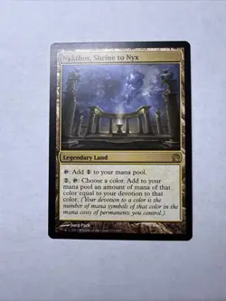 Nykthos, Shrine to NYX Theros MTG Magic the Gathering Rare Land - Image 1