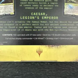 MTG Magic The Gathering Fallout Hail Caesar Commander Deck - Image 5