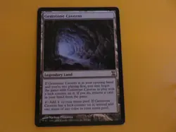 MTG Gemstone Caverns Time Spiral LP - Image 1