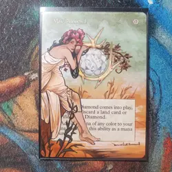 mtg altered art hand painted - Image 1