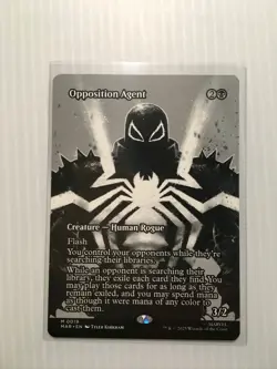 MTG Opposition Agent (Borderless) Marvel Universe Eternal-Legal Regular - Image 1