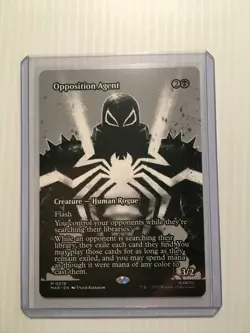 MTG Opposition Agent (Borderless) Marvel Universe Eternal-Legal Regular - Image 3