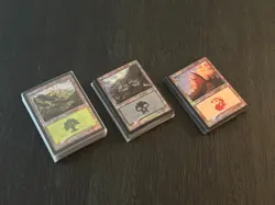 96x Commander Masters Retro Foil Lands Bulk Lot - Swamp, Mountain, Forest - MTG - Image 3