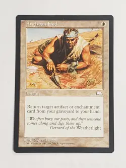 MTG Argivian Find (Weatherlight/White/U) - BGM - Image 1