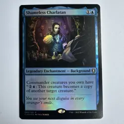 Shameless Charlatan #96 NM Foil Commander Legends Battle for Baldur's Gate MTG - Image 1
