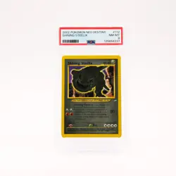Shining Steelix - 112/105 PSA 8 Neo Destiny Secret Rare Pokemon - NM/MINT - Image 1