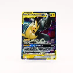Pikachu & Zekrom GX - 33/181 Team Up Ultra Rare Pokemon - NM/MINT - Image 1