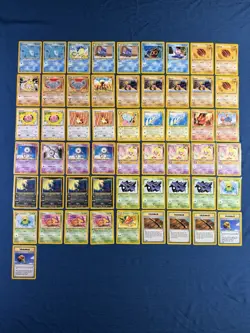 Pokemon Neo Revelation Lot of 55 Trading Cards WoTC 1st Editions Trainer NM-LP - Image 1