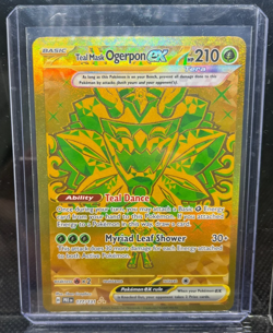 Pokemon: Prismatic Evolutions - Teal Mask Ogerpon EX #177/131 Hyper Rare MINT! - Image 1