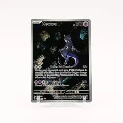 Mewtwo - SVP052 151 UPC Promo Illustration Rare Pokemon - NM/LP - Image 1