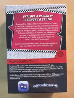 Pokemon TCG Scarlet & Violet WHITE FLARE Booster Bundle Box, 6 Booster Packs - Image 2