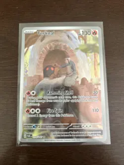 Torkoal 172/167 Sv06: Twilight Masquerade Illustration Rare Full Art Pokemon TCG - Image 1