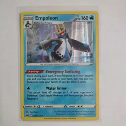 Empoleon 37/172, Holo Rare, 2022 Brilliant Stars - Pokemon - Same Day Shipping! - Image 1
