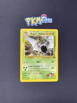 Pokemon TCG Koga's Golbat Gym Challenge 46/132 Regular LP. - Image 1
