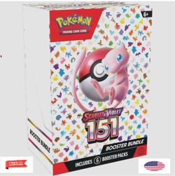 Pokemon TCG Scarlet and Violet 151 Booster Bundle Set free shipping - Image 1