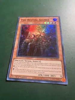 Yugioh! The Bystial Aluber - CYAC-EN008 - Super Rare - 1st Edition Near Mint, En - Image 1