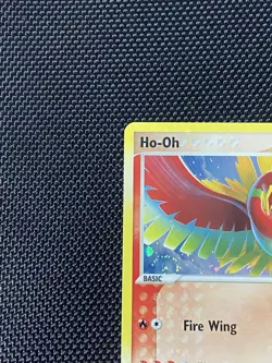 Ho-Oh 1/17 Swirl POP Series 5 Holo Rare Vintage Ex Era Pokemon Card LP+ - Image 2
