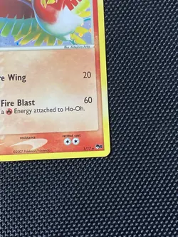 Ho-Oh 1/17 Swirl POP Series 5 Holo Rare Vintage Ex Era Pokemon Card LP+ - Image 4
