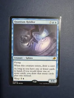 Quantum Riddler 0072 Edge of Eternities Card Near Mint Condition - Image 1