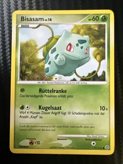 Pokemon Card Bulbasaur Secret Wonders Common 77/132 Light Bisasam Pokemon - Image 1