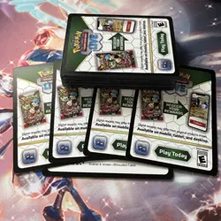 60x Shrouded Fable Pokemon TCG Live Code Cards Unused *Ebay Message Delivery* - Image 1