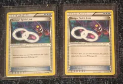 Pokemon Card XY Phantom Forces Gengar Spirit Link 95/119 - two copies - Image 1