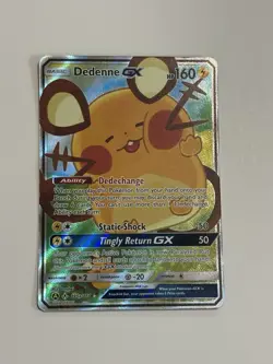 Pokemon TCG Dedenne GX 195a/214 Alternate Art Promos Holo Card - Image 1