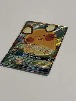 Pokemon TCG Dedenne GX 195a/214 Alternate Art Promos Holo Card - Image 3