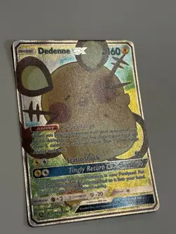 Pokemon TCG Dedenne GX 195a/214 Alternate Art Promos Holo Card - Image 5