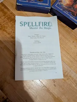 SPELLFIRE Master The Magic Card Lot DUNGEONS AND DRAGONS RPG 100+ BUNLDE - Image 3