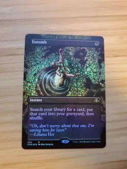 Entomb (Borderless) Dominaria Remastered Foil - Image 1