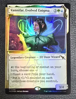 Vannifar, Evolved Enigma (Showcase) (Invisible Ink) Murders at Karlov Manor Foil - Image 1