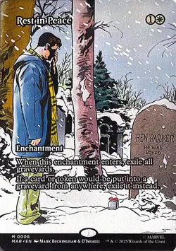 Rest in Peace (Borderless) Non- Foil M Marvel Universe Eternal-Legal 6 NM - Image 1