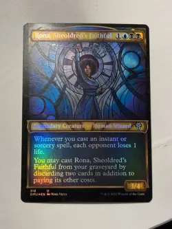 Rona, Sheoldred's Faithful Textured Foil Dominaria United Foil #356 - Image 1